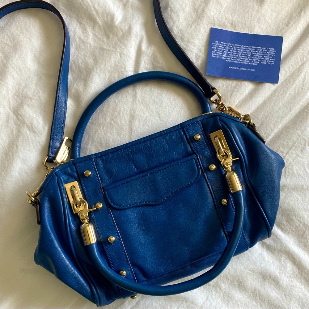 Blue Rebecca Minkoff Purse